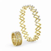 Anillo Serafino Consoli Mujer ANELLO-BRACCIALE in Oro amarillo Diamante 0.77 Ct SRB1492H2YWGWD - SRB1492H2YWGWD